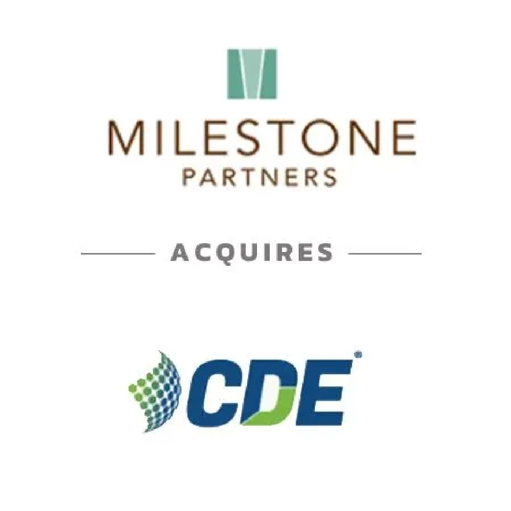 Milestone Partners acquires CDE; 733Park advised CDE on the sale